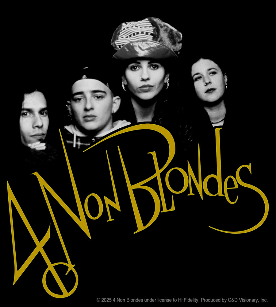 Sticker – 4 Non Blondes Alt Rock Music Band Portrait 1990s MTV Linda Perry