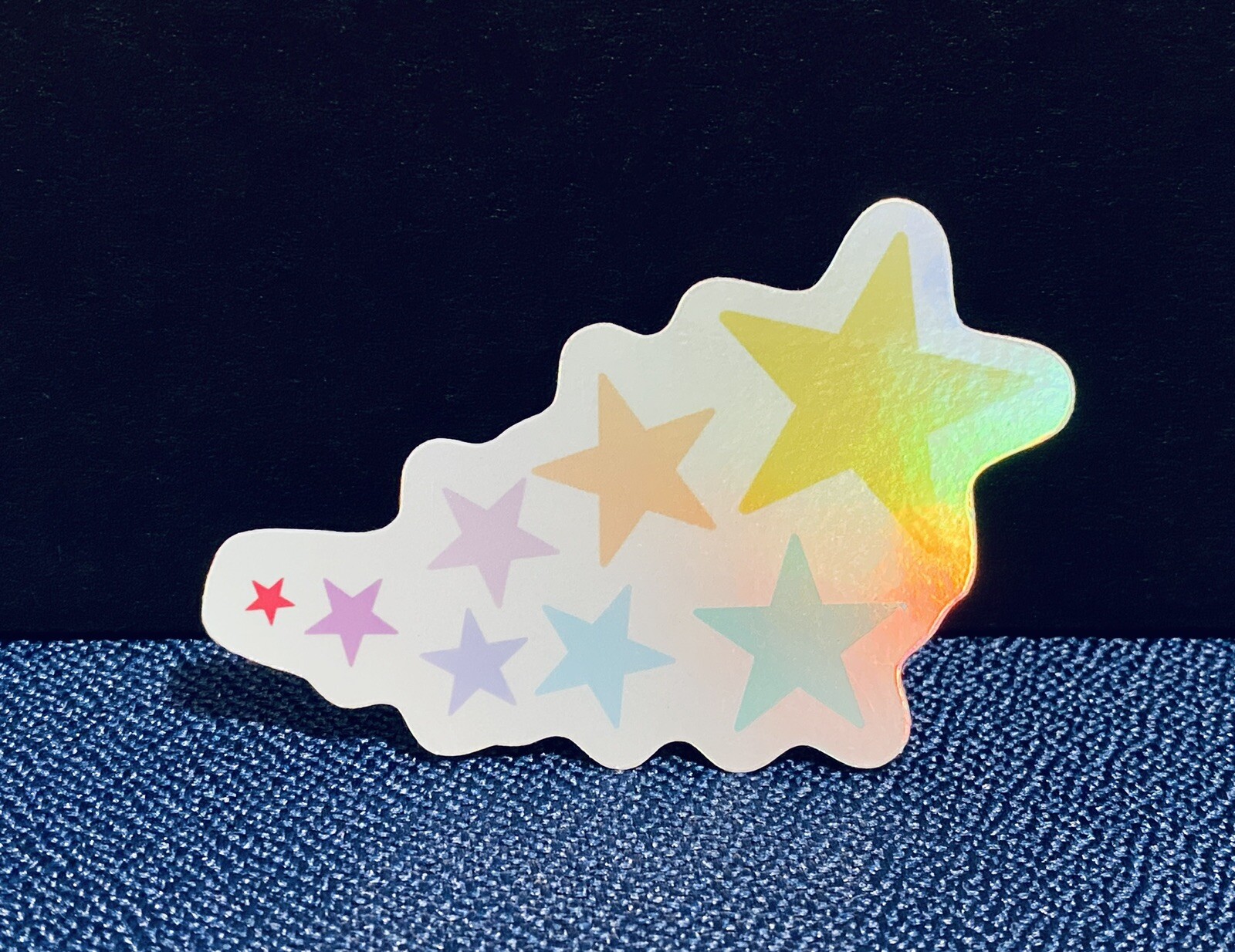 Holographic Star Stars Sticker – Vinyl