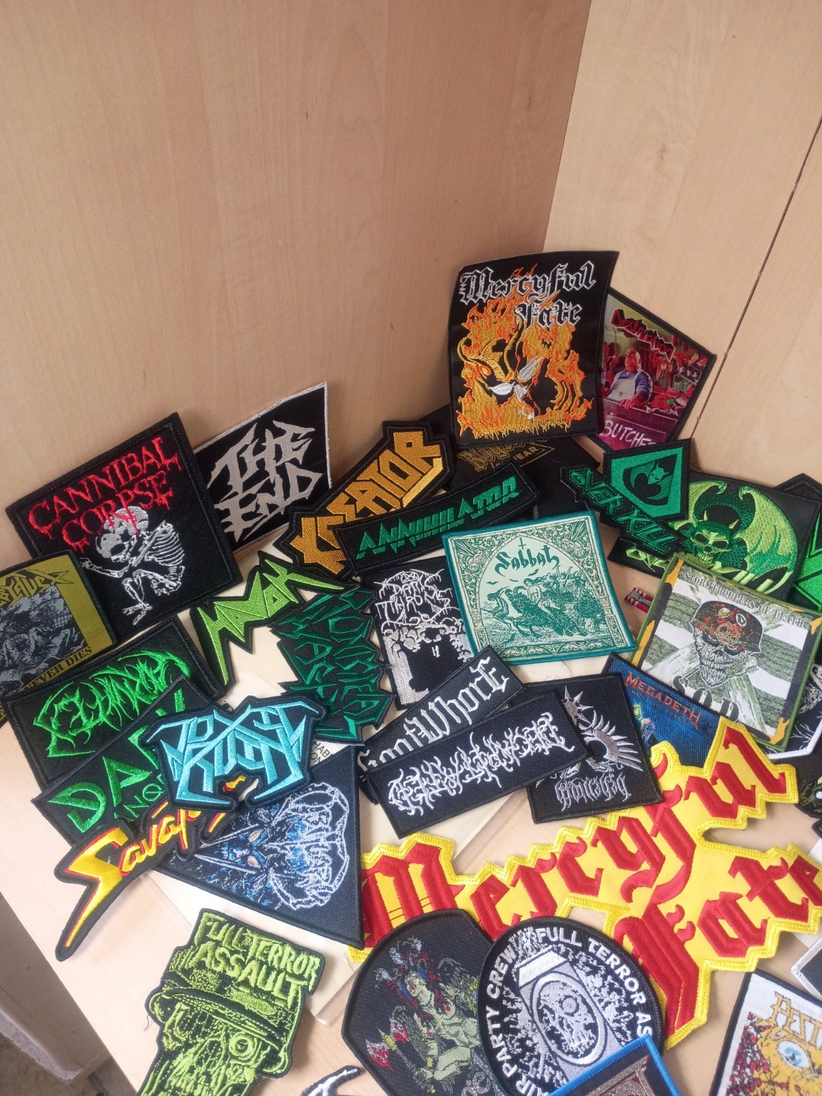 78 Death Metal Iron On Patches Lot Sale