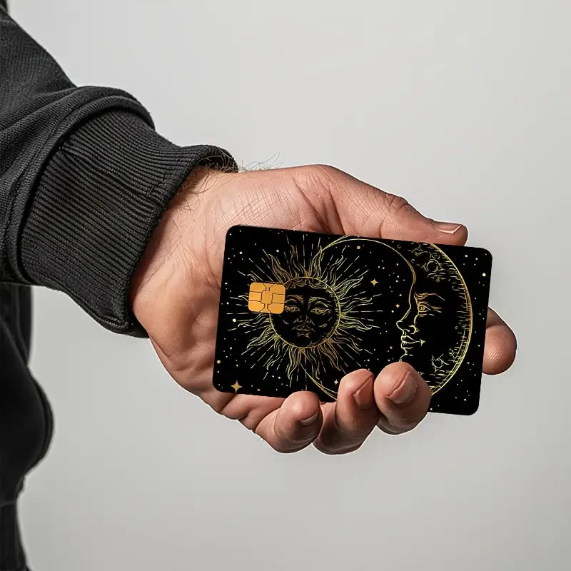 Sun & Moon Celestial Credit Debit Card Skin Sticker