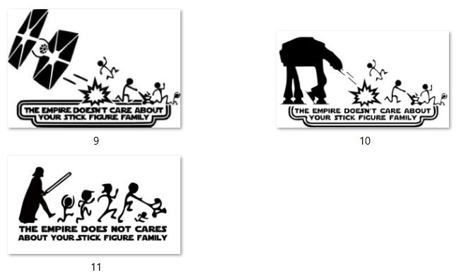 Family Decals 5"