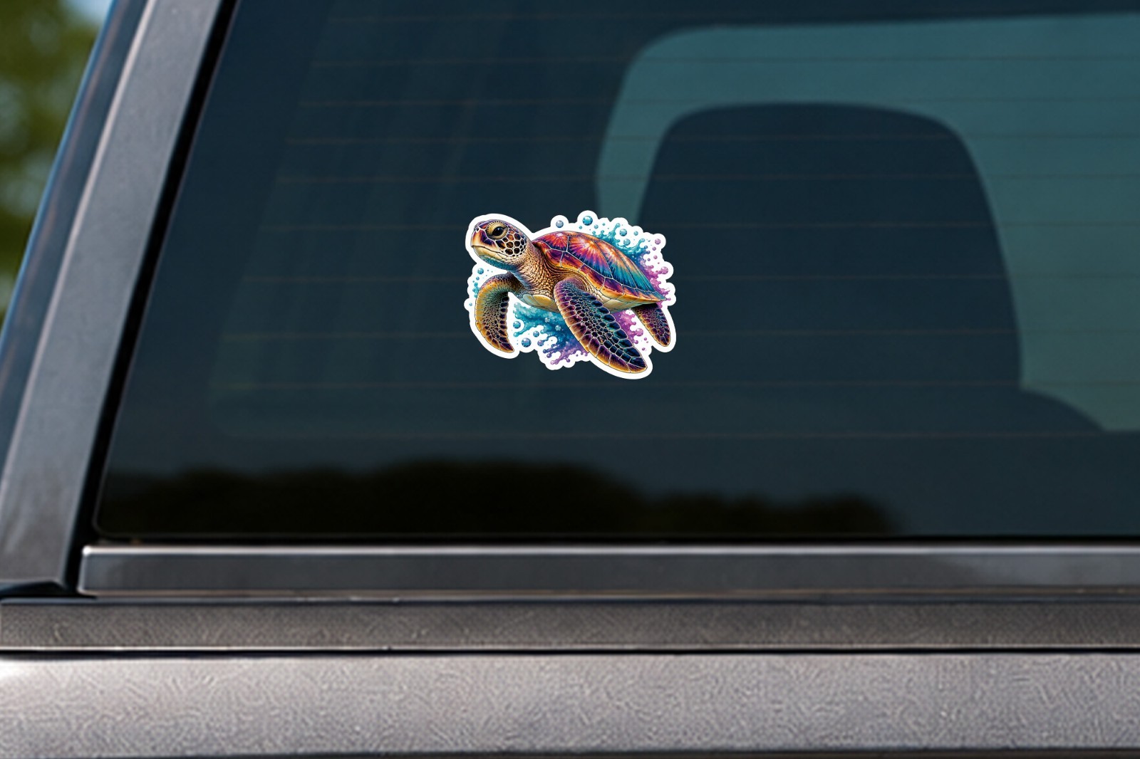 Sea Turtle Decal Sticker Weather Resistant Car Laptop Window