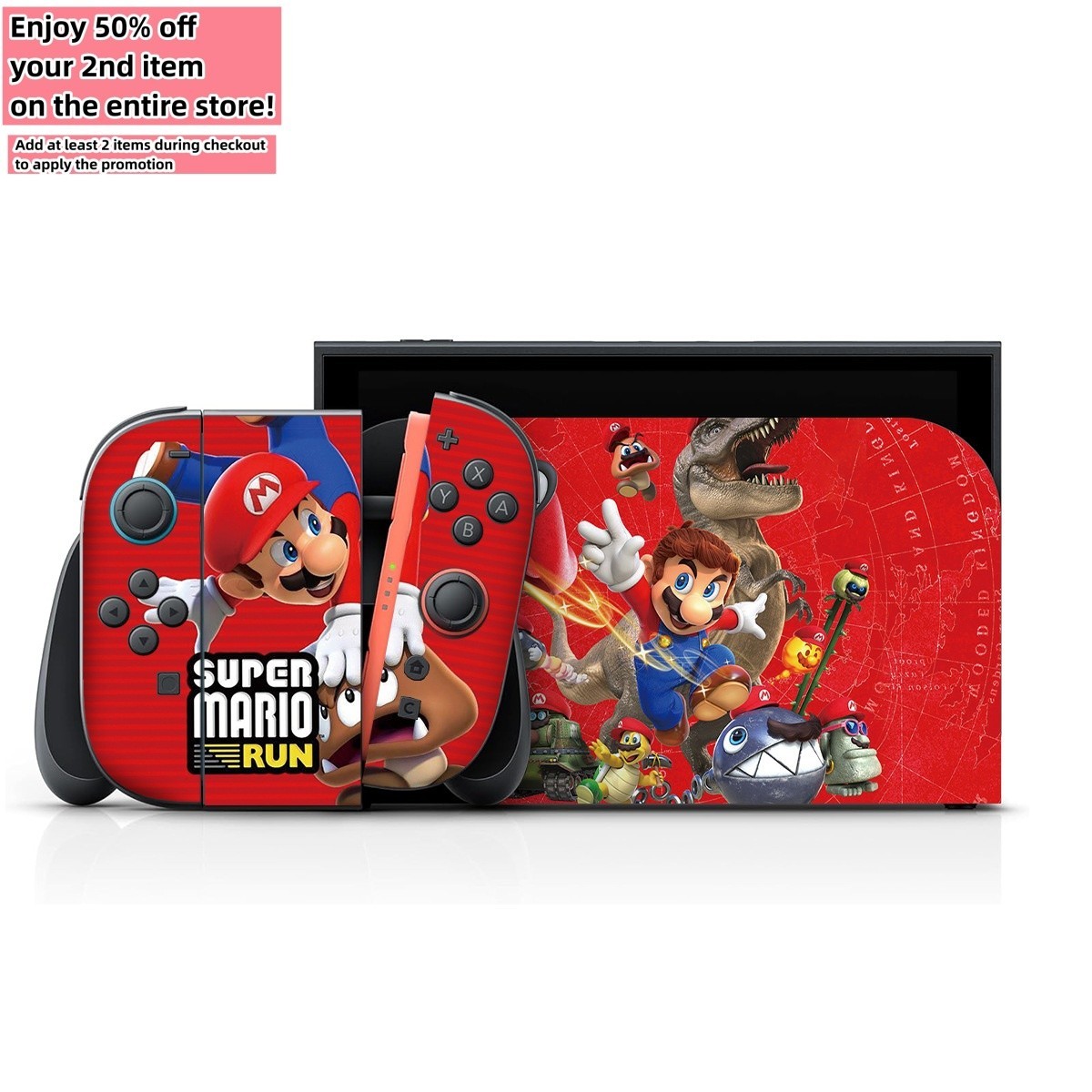 Vinyl Decal Skin Sticker for Nintendo Switch 2 Console + Joy-Con + Dock