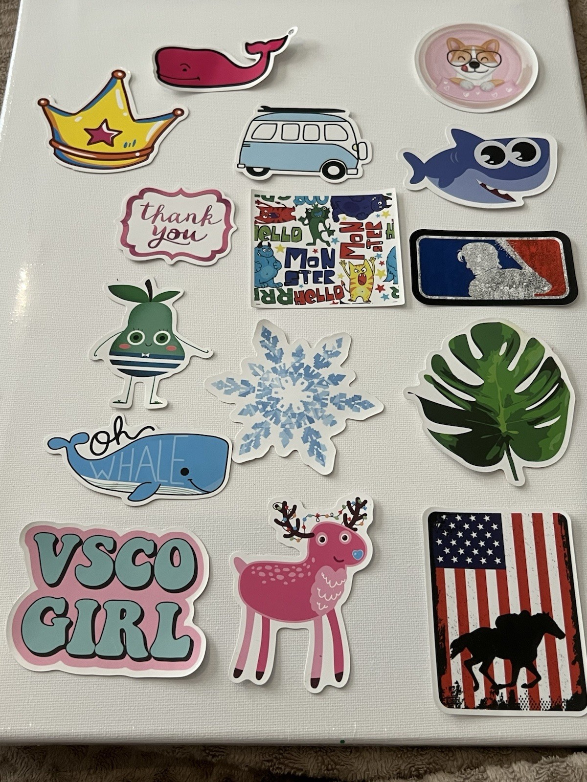 Vinyl Sticker Lot Multicolor Water Resistant Animals Nature Disney Inspirational