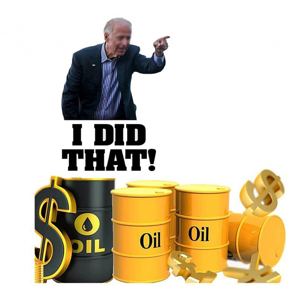 100 Pack Joe Biden "I DID That" Sticker Decal Trump Funny Humor Sticker Car Pump