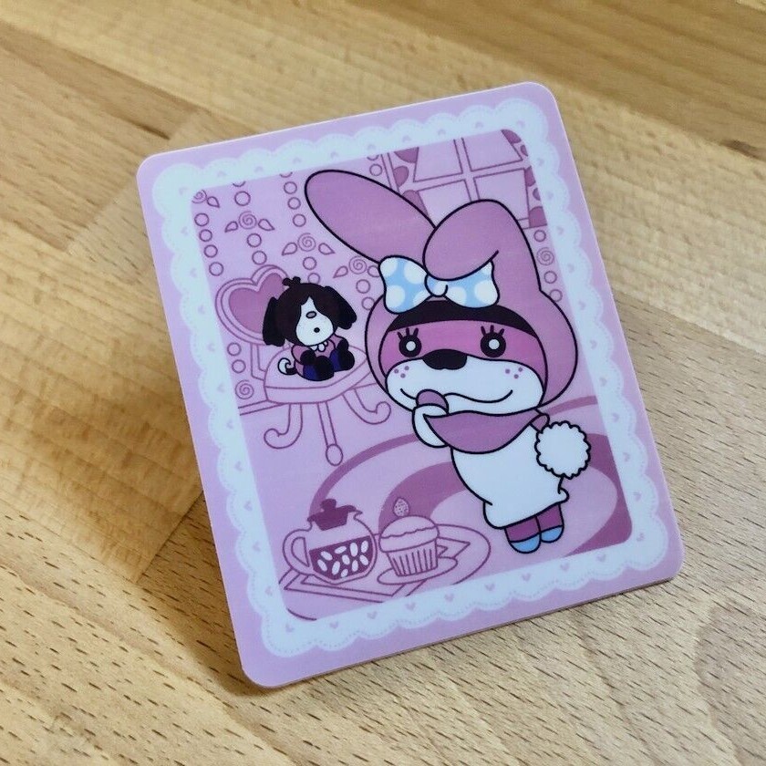 Animal Crossing Sanrio Mini Posters STICKER – Lottie & My Melody Sticker