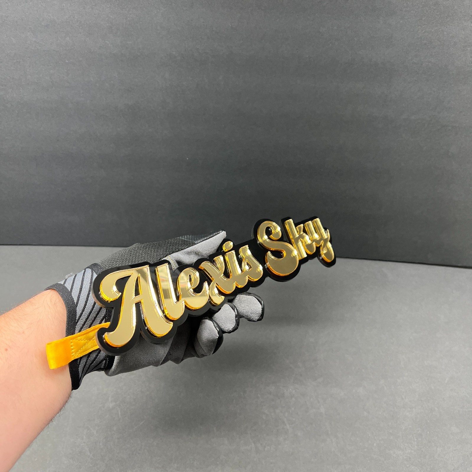 Custom Laser-Multicolor Personalized Name! Badge for Cars Cut 3D Acrylic Emblem