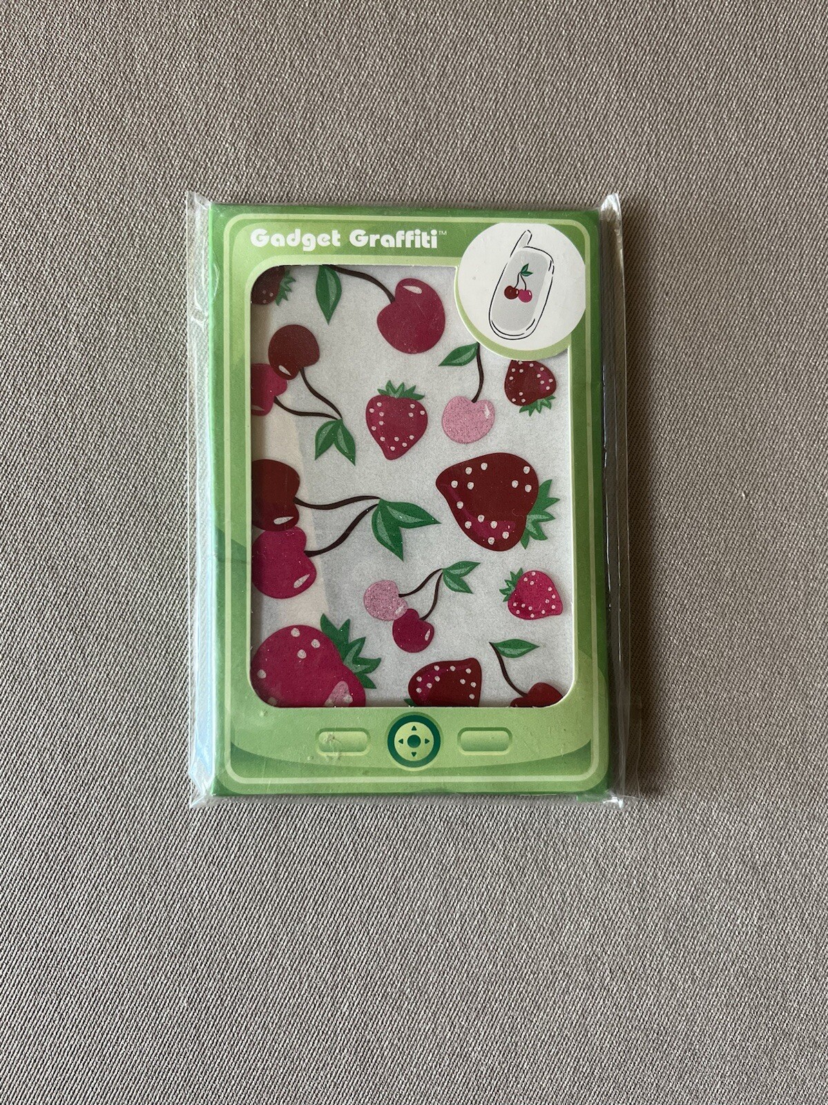 Gadget Graffiti Mixed Berry Removable Non-Toxic Glitter Stickers, New In Package