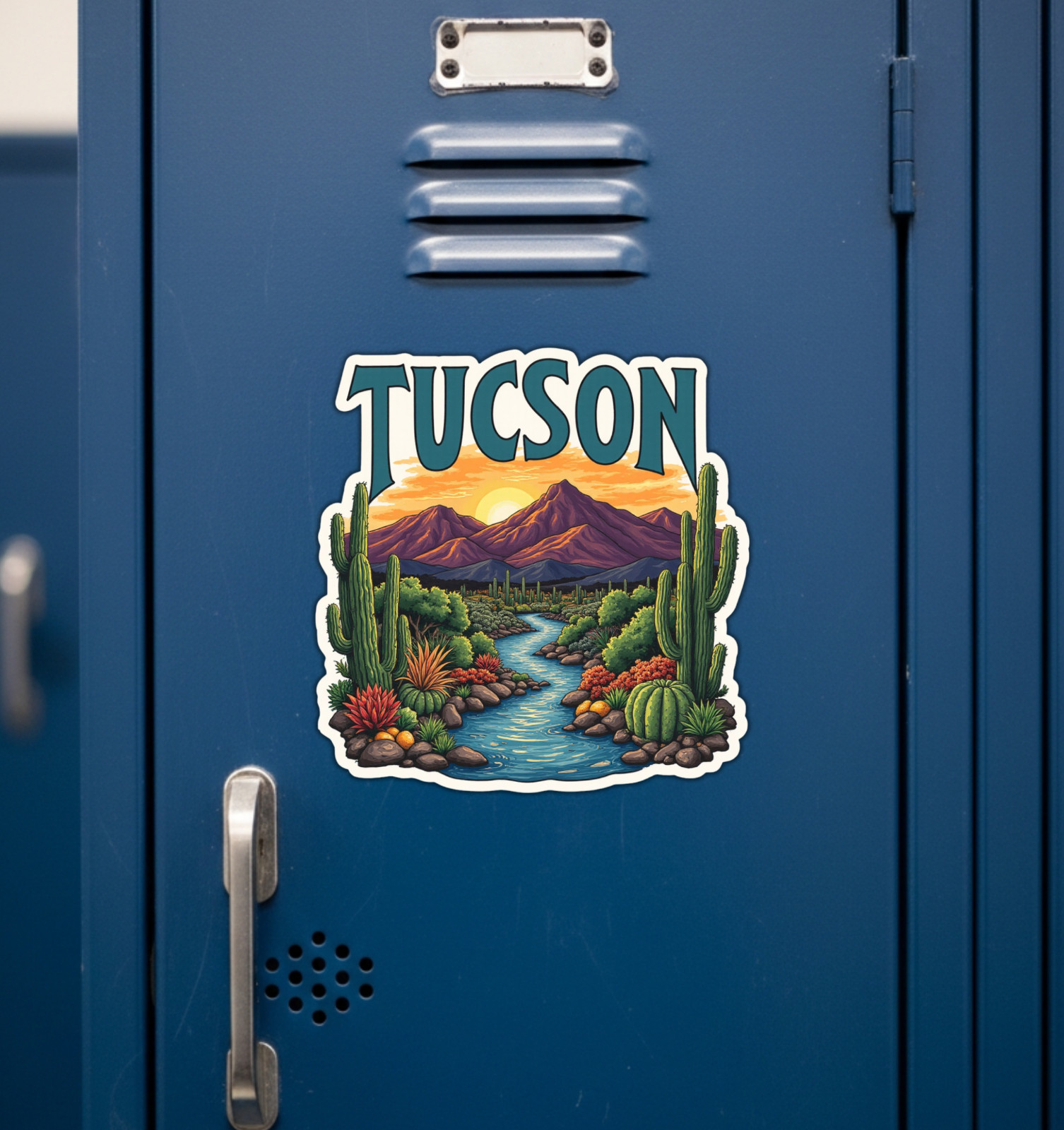 Tucson Arizona Fridge Magnet or Laptop Sticker
