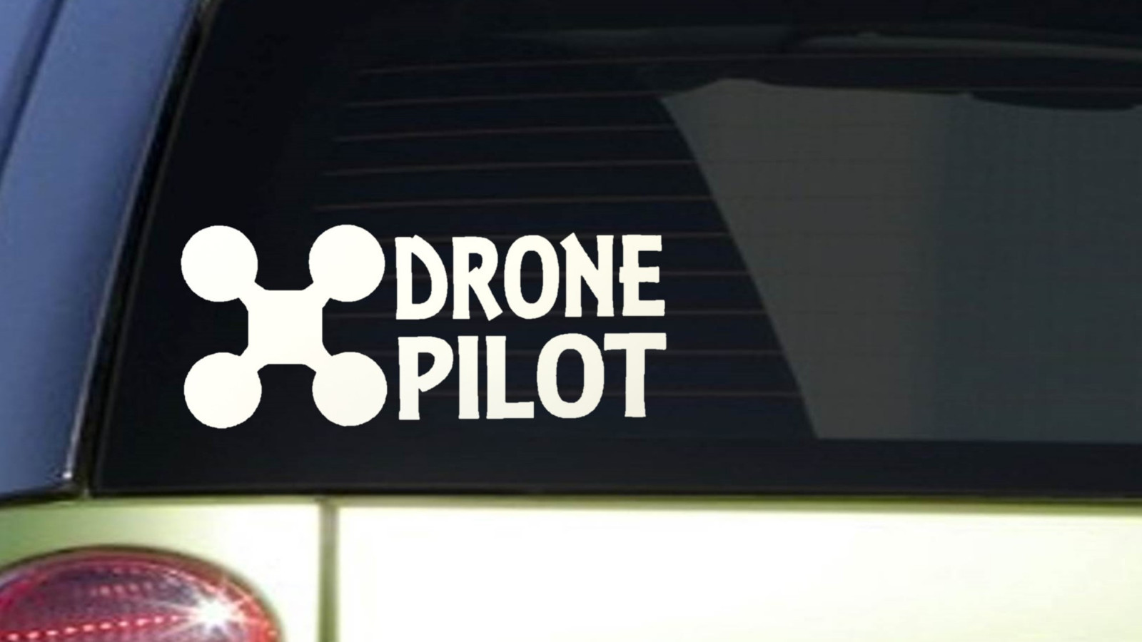 Drone Pilot sticker *I406* 3.5×8.5 inch decal doomsday drone air plane remote