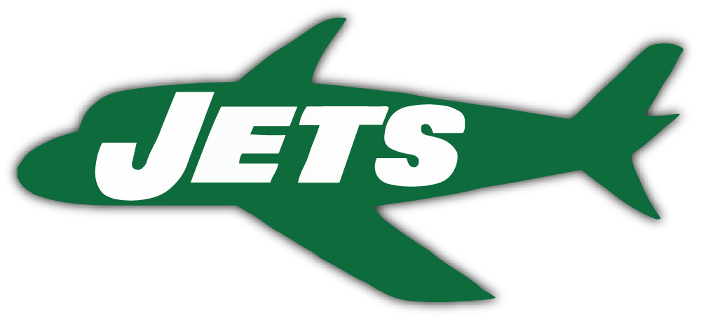 New York Jets NFL Plain Car Bumper Sticker Decal – 3" or 5"