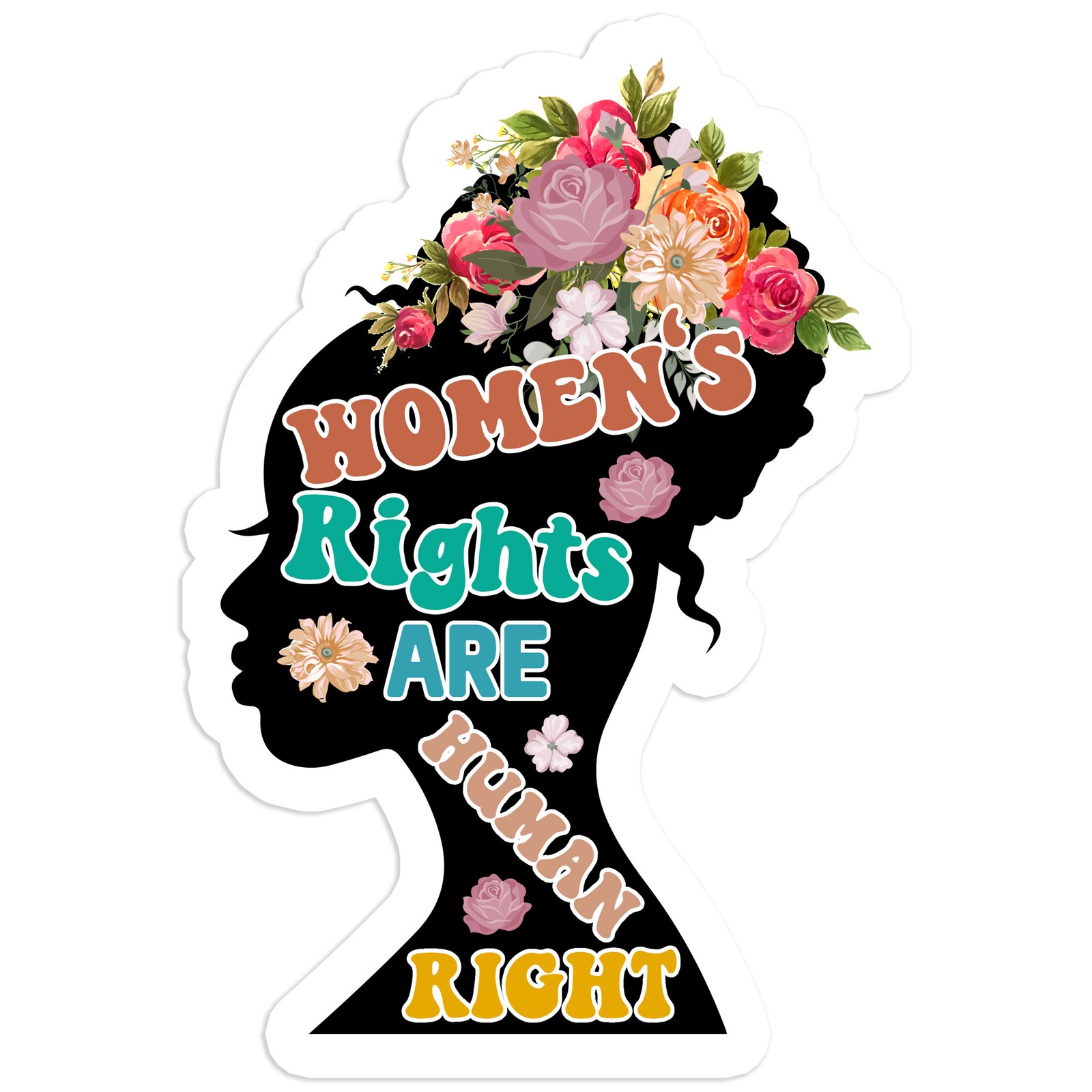 Women's Rights Human Rights – Vinyl Decal Sticker – Car Window Laptop – #1578