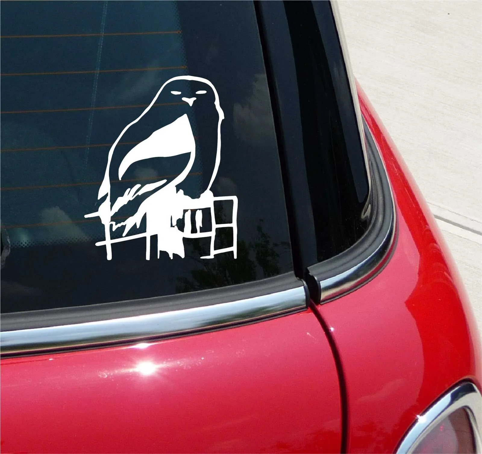 SEAGULL SINGLE BIRD BIRDS GRAPHIC DECAL STICKER ART CAR WALL