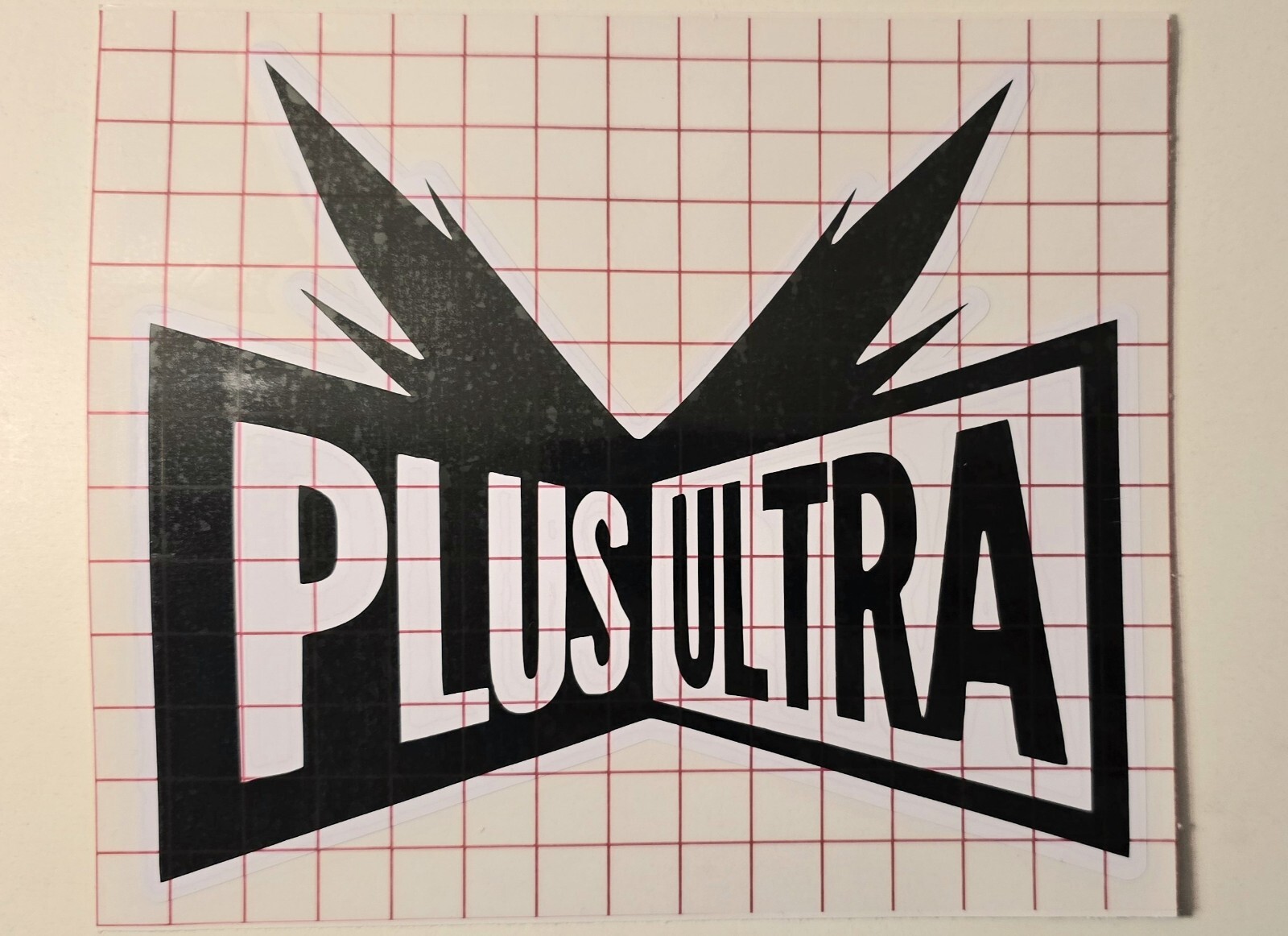 Plus Ultra – My HERO Academia -Decal -waterproof- 7" Wide