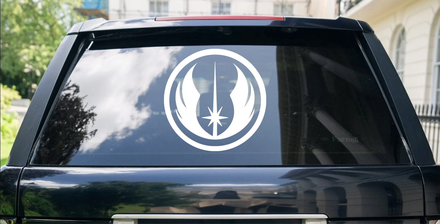 Star Wars Sticker Vinyl Decal Jedi Order Die Cut Car Window Wall Decal