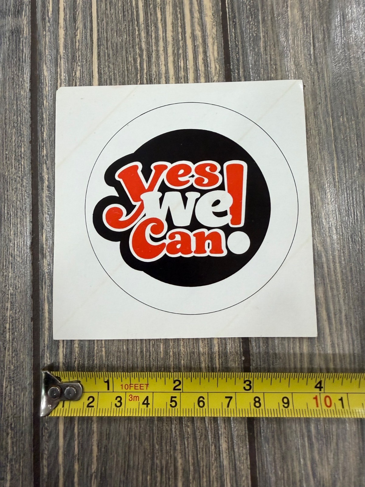 Yes We Can Motivational Sticker Decal Inspirational Art Vinyl Transfer