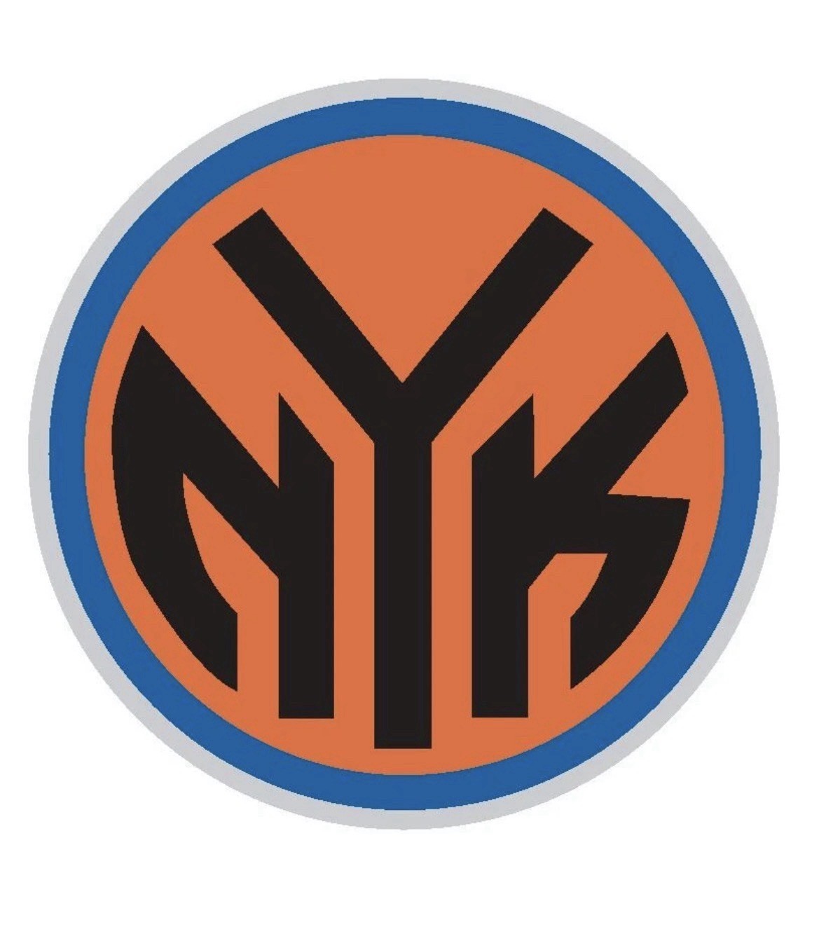 NEW YORK KNICKS logo Vinyl Sticker/Decal NBA Basketball