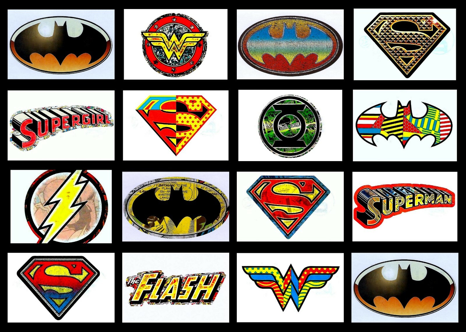 BATMAN LOGO LAPTOP STICKER DECAL~DC COMICS SUPERHERO~BOGO 40% OFF