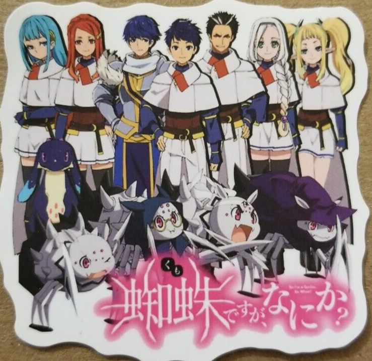 Halloween Sticker Monstergirl Monster Girl Spider Vampire Witch Emo Anime Manga