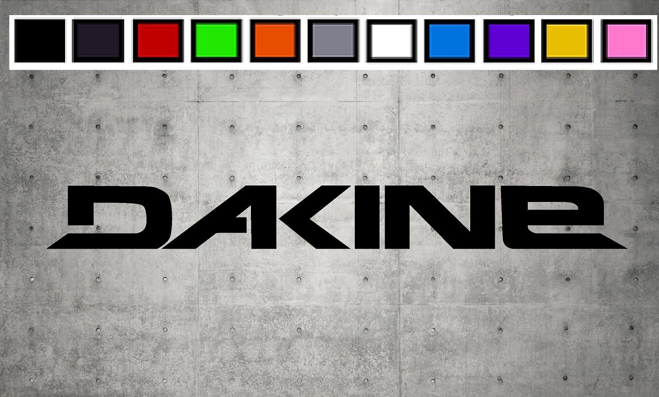 Dakine LOGO Vinyl Decal Sticker Emblem Side Stickers Car Truck Window 4" 6" 8"