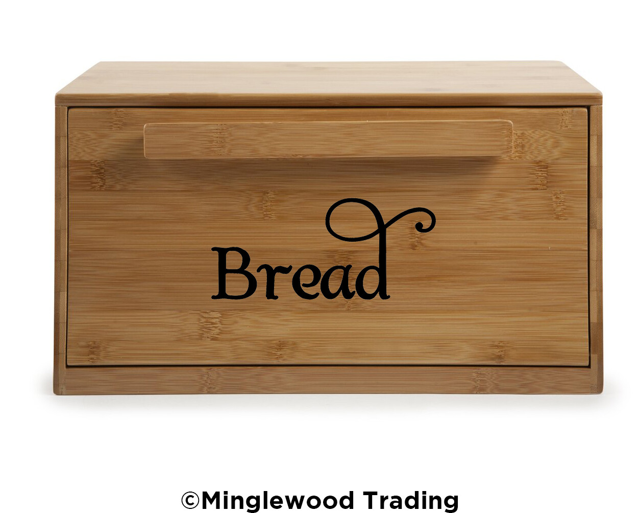 BREAD Vinyl Sticker – Kitchen Breadbox Label – Die Cut Decal – Bin – Swash
