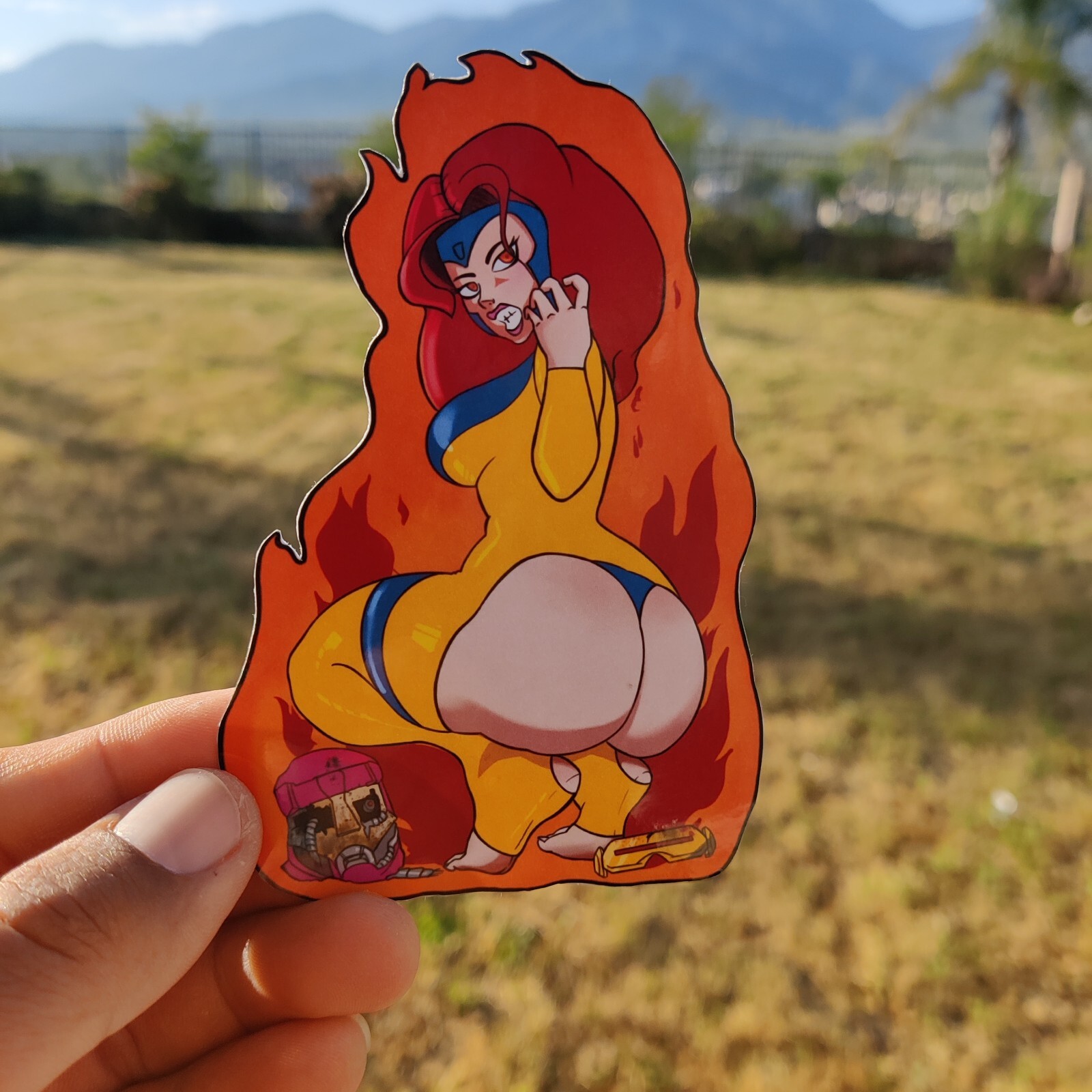 Ecchi Hentai stickers Jean Dark Phoenix X-men 97
