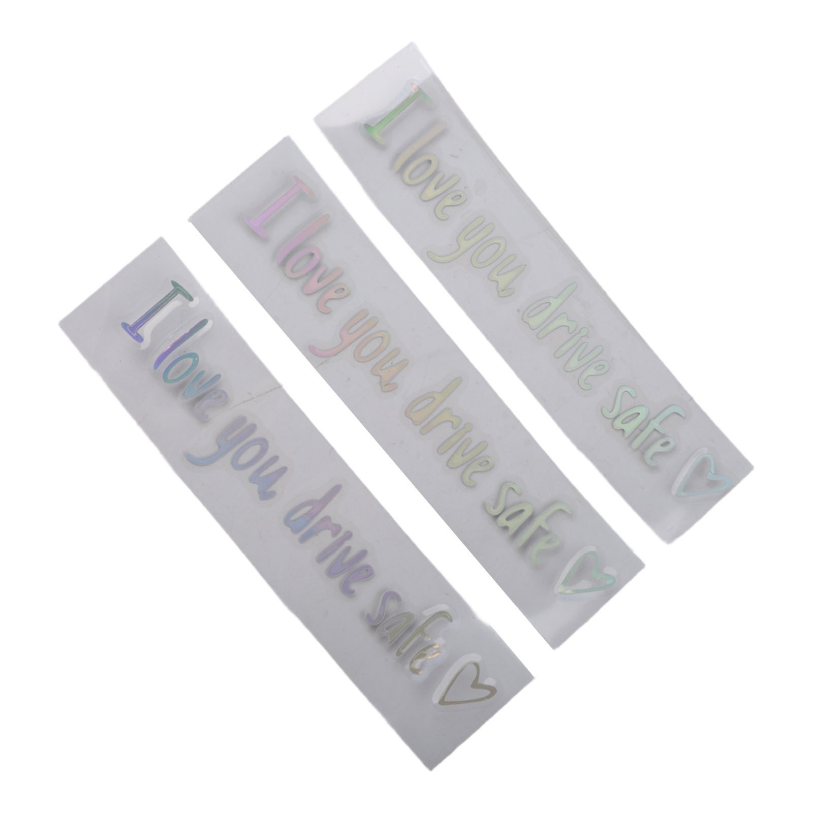 Car Decor Driving Decal Car Accessories Colorful Design Safety Message