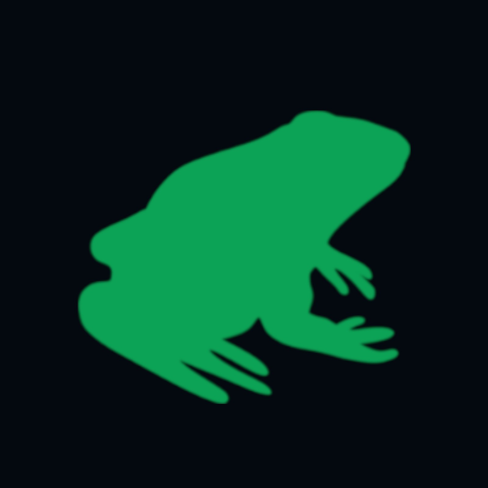 Frog Decal for car Windows Laptops most Smooth Surfaces