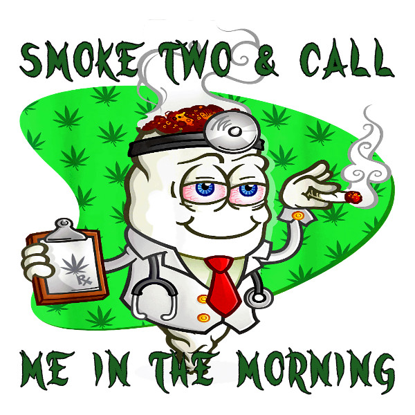 Dr Weed Joint Vinyl Decal Sticker Weed Tumbler Sticker 420 Stoner Gift