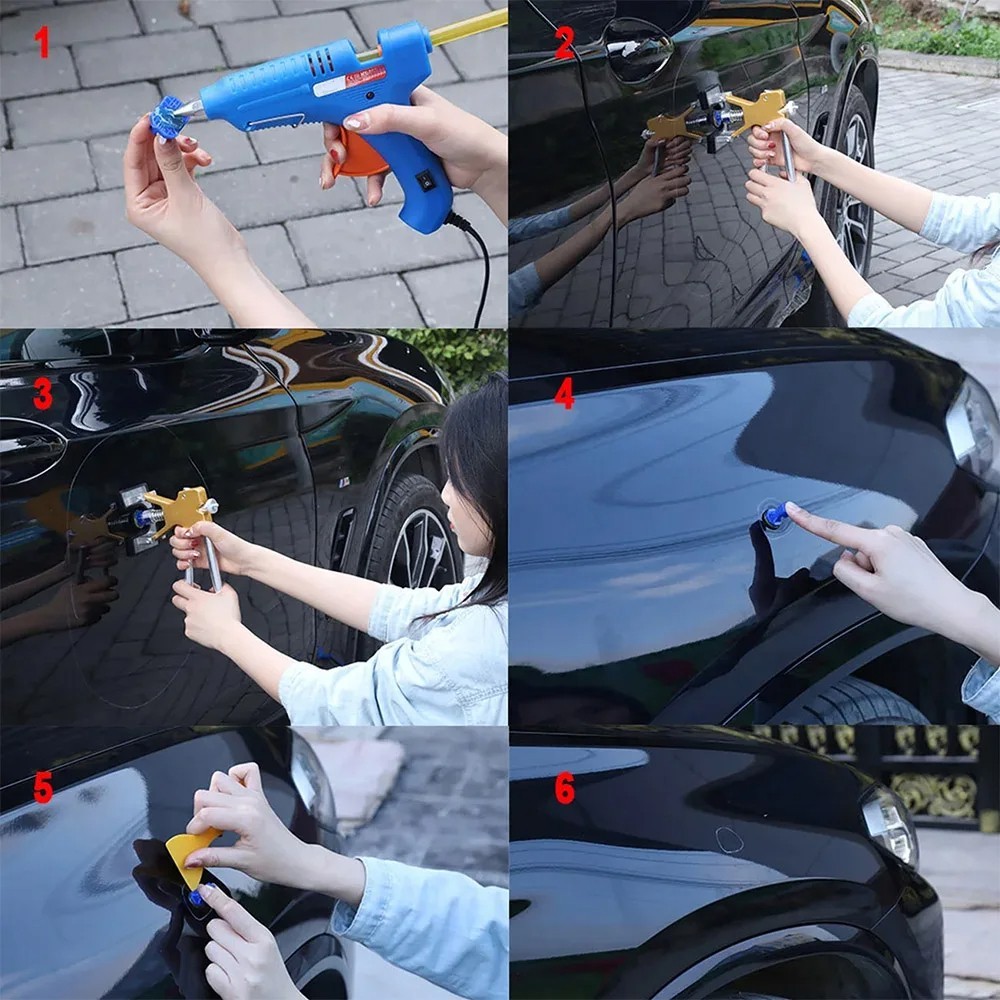 DIY Car Dent Repair Kit – Paintless Dent Remover for Auto, SUV & Truck Body
