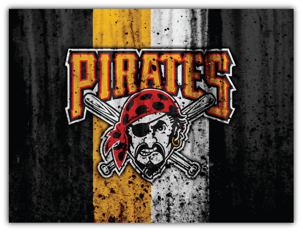 Pittsburgh Pirates MLB Baseball Sport Logo Car Bumper Sticker Decal "SIZES"