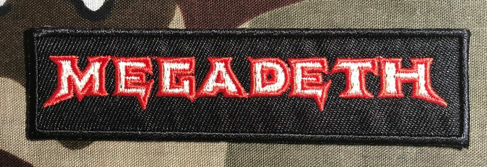 Megadeth Logo Embroidered Patch M080P