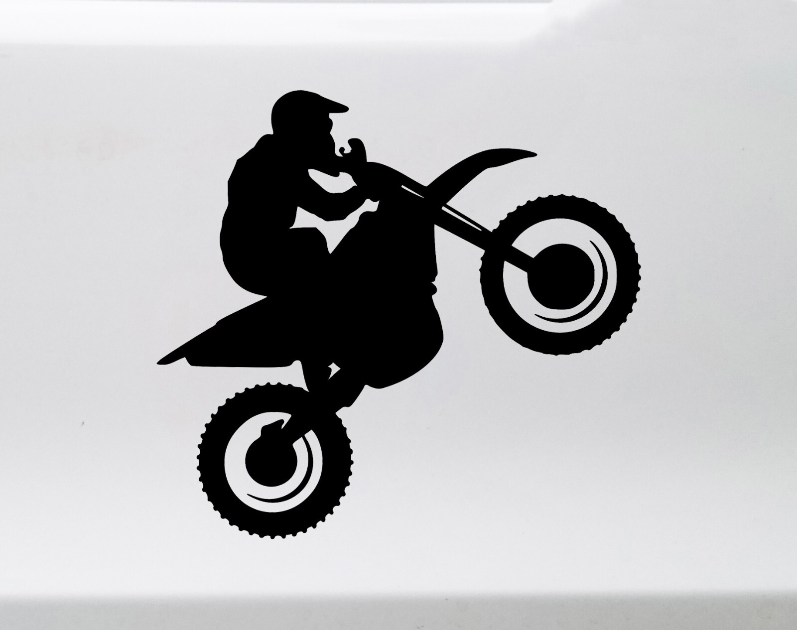 Dirt Bike Vinyl Decal – Motocross Enduro Racing Motorcycle – Die Cut Sticker