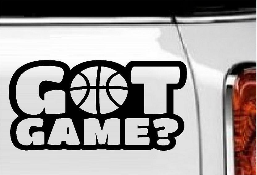 Got Game? Vinyl Decal Home Décor 4" x 8"