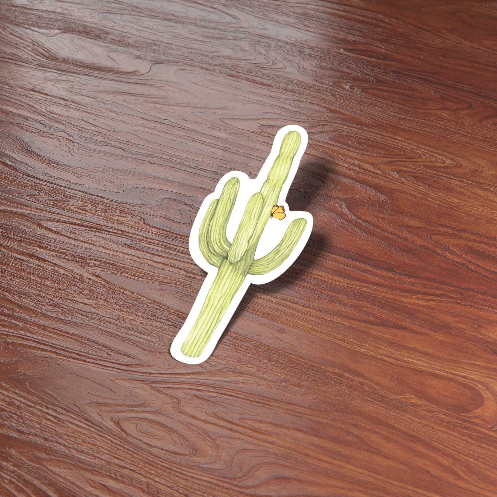 Mini Saguaro Cactus Sticker