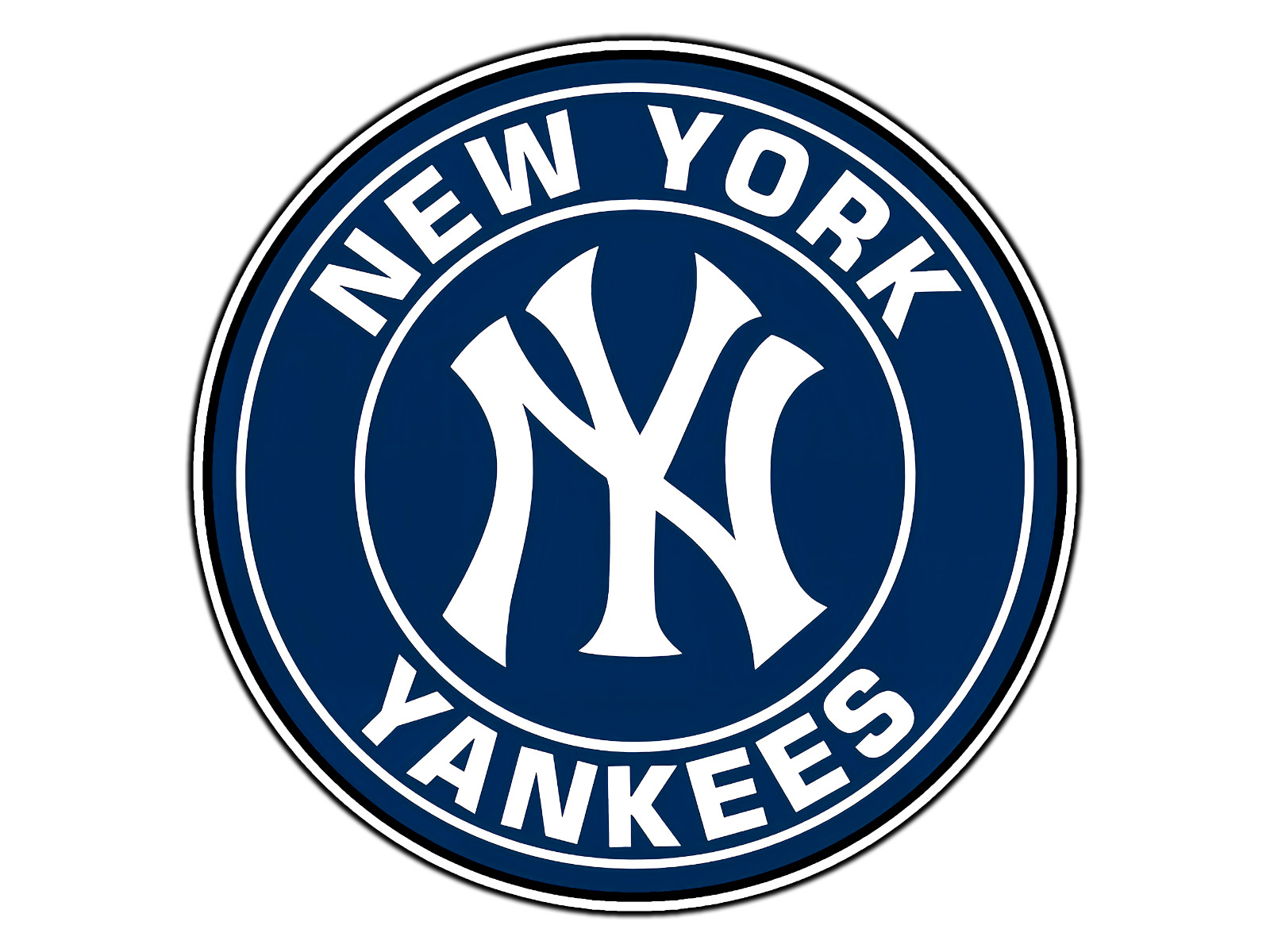 New York Yankees Logo #4 Baseball Sticker Waterproof Vinyl Decal Die-Cut Car