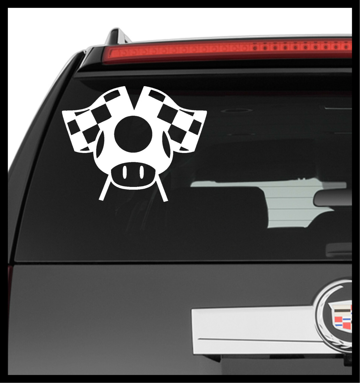 Vinyl Decal Truck Car Sticker Laptop – Super Mario Bros Mushroom Racing