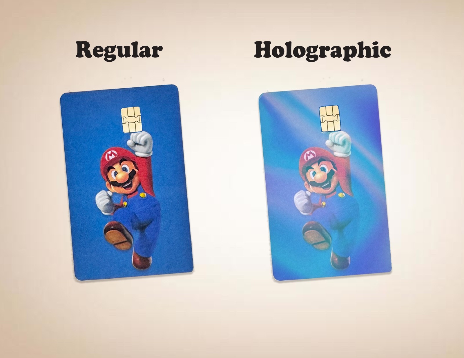 Personalized Debit/ Credit Card Skin with Your Own Photo, Image or Any Design
