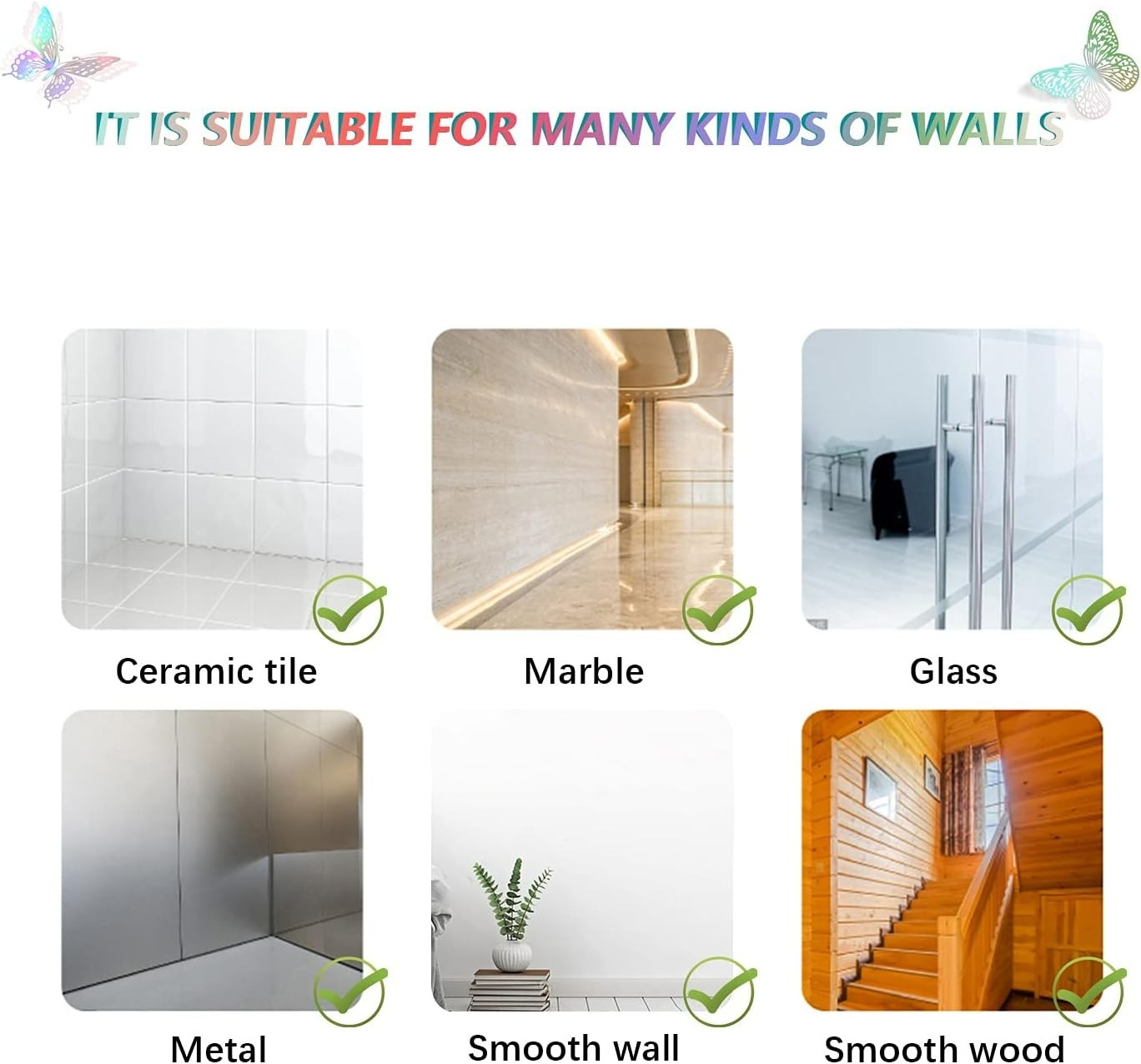 Transform Your Space: 48 Pcs 3D Butterfly Wall Stickers – Art Deco Style