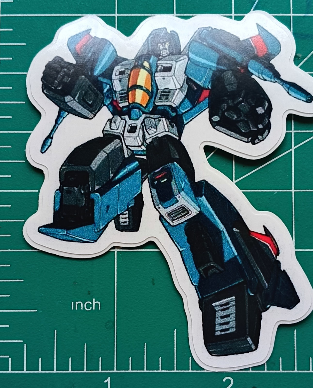 TRANSFORMERS X THUNDERCRACKER VYNIL STICKER