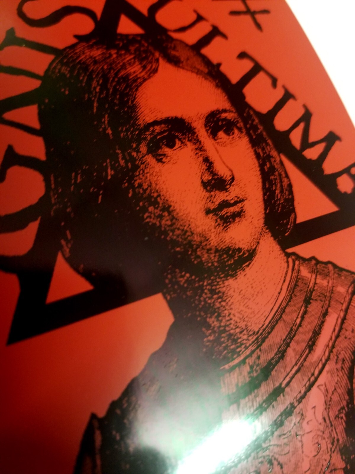 ♆ Joan of Arc 5 x 4" Waterproof Vinyl Sticker [💪 HQ Durability!] Occult Goth