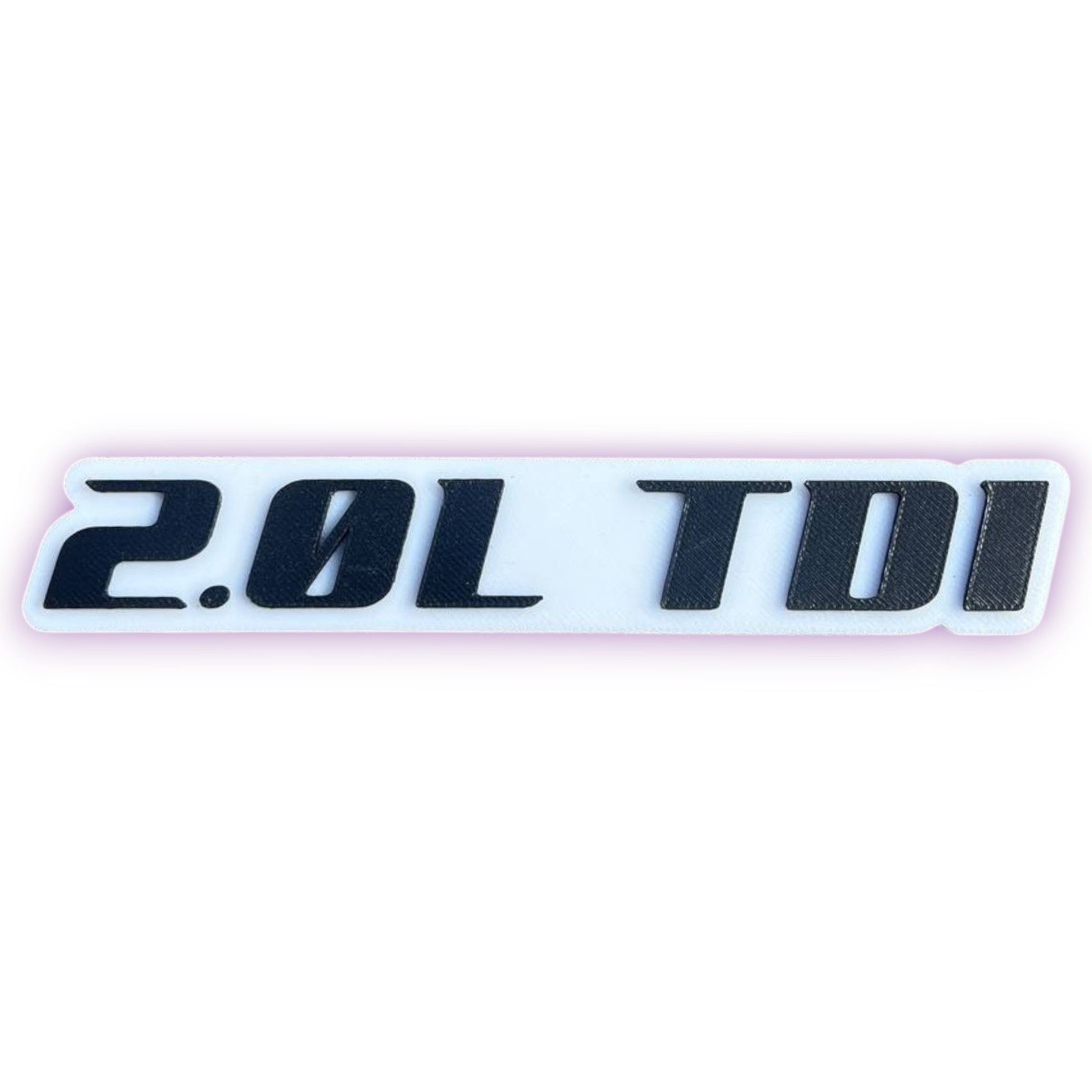 1X Custom Text Car Badge Fender Emblem 3D Printed Name Logo Gift Tailgate Decal