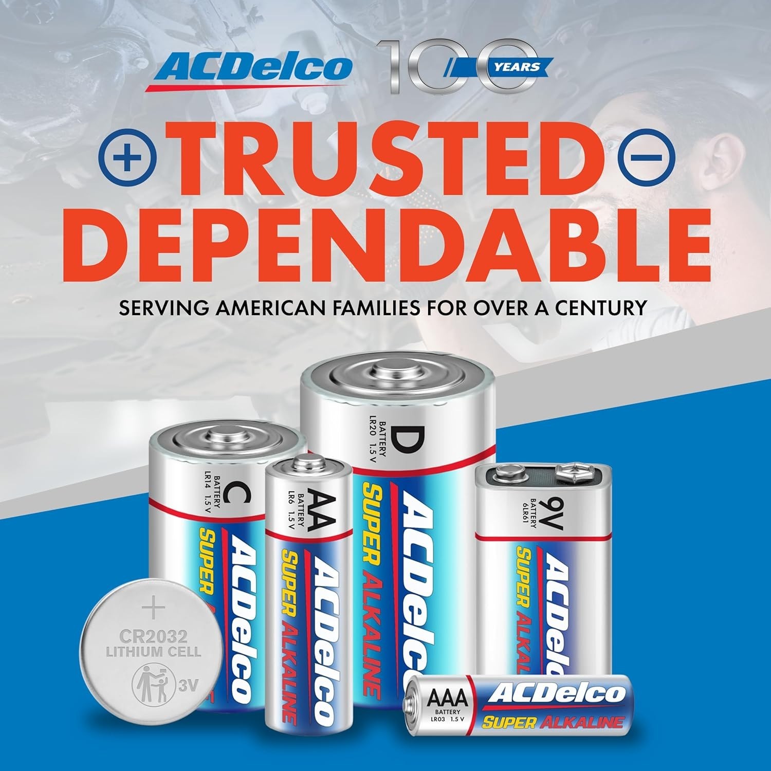 ACDelco AA and AAA 200-Count Combo Pack Super Alkaline Batteries, 100-Count E…