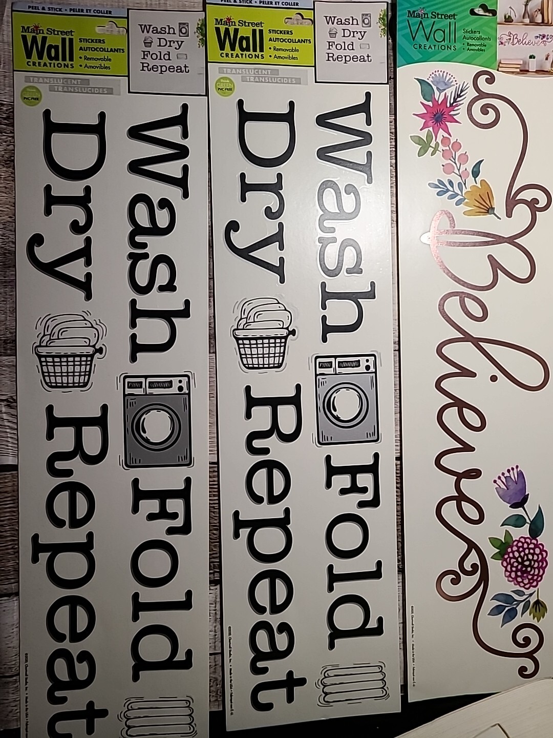 6 MAIN STREET WALL CREATIONS This Is Us, Bathroom, Believe 3 LAUNDRY ROOM. New