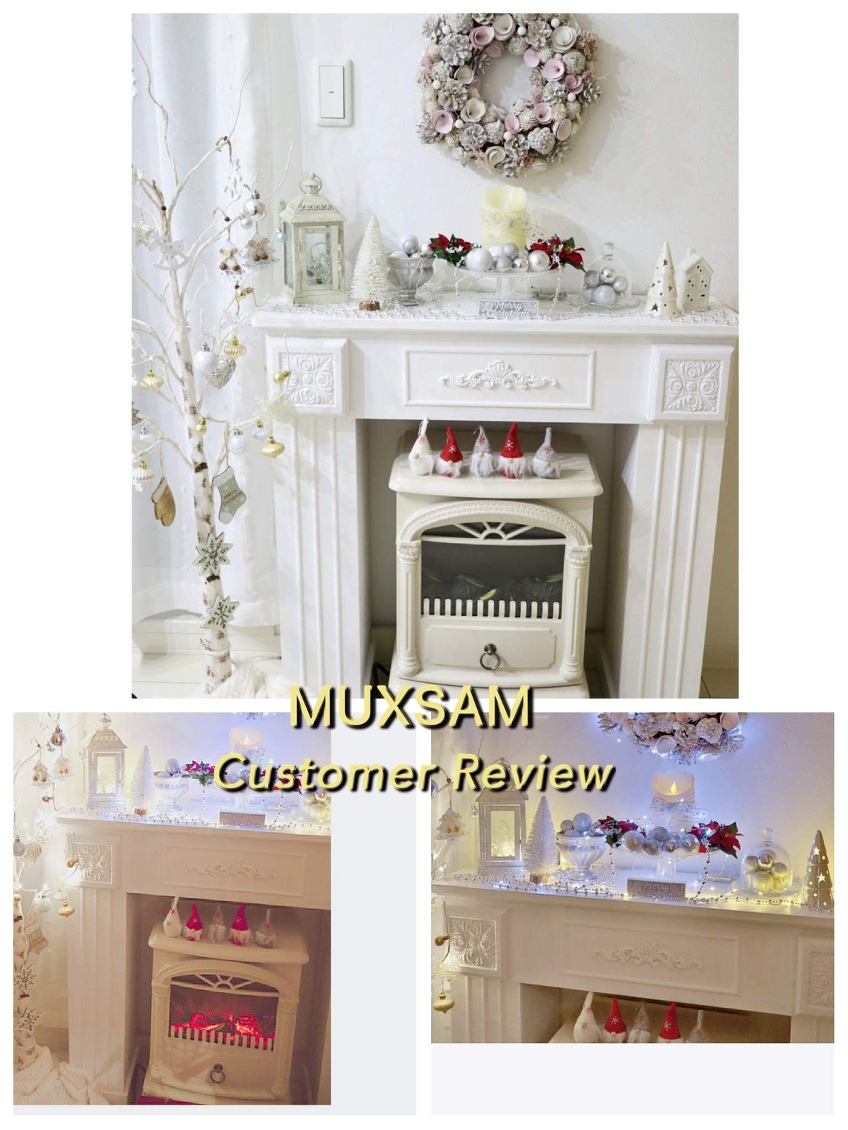 MUXSAM Wood Carved Onlays Appliques, Clear Carving Details Overlay Craft Deca…