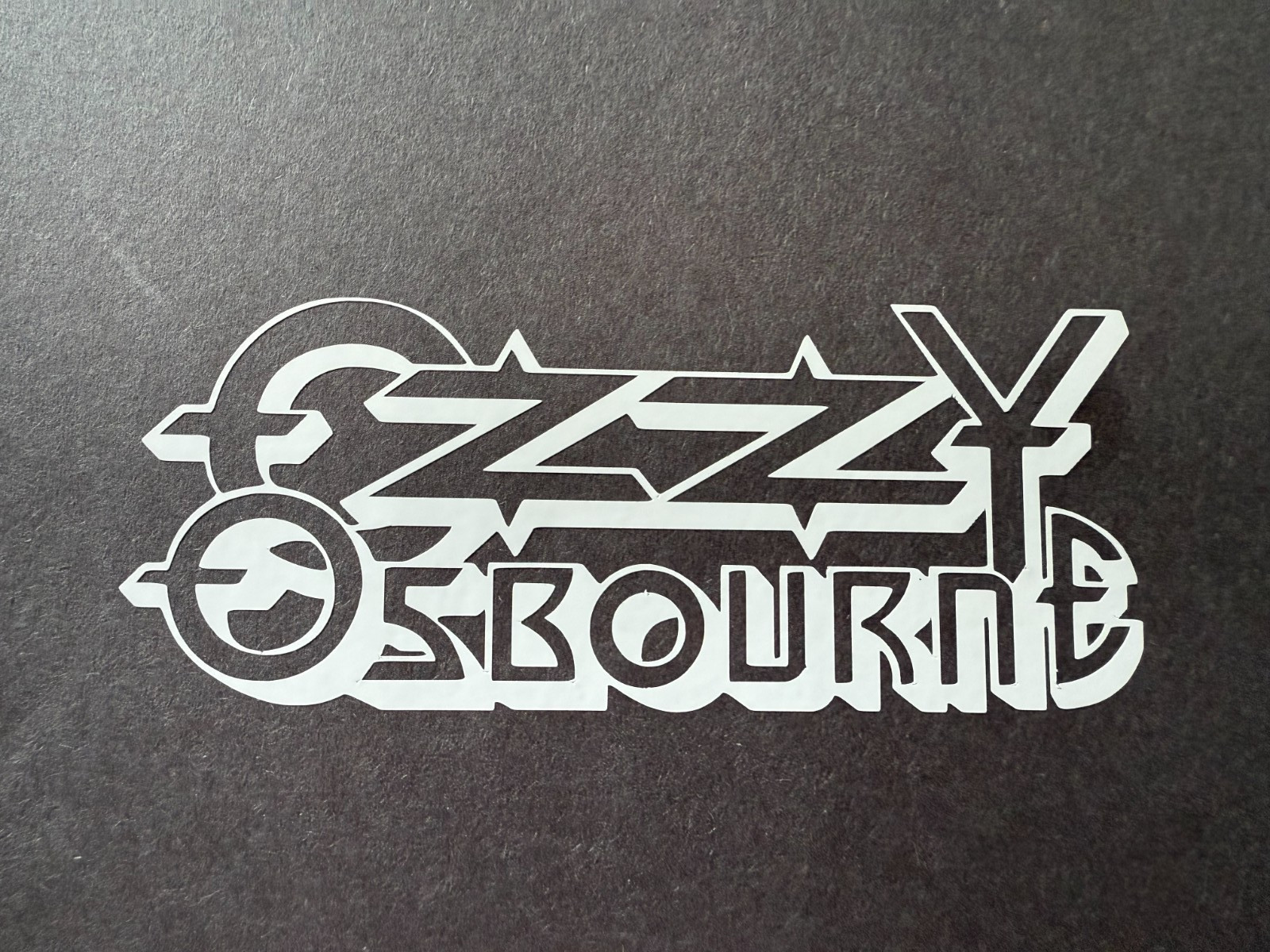 OZZY OSBOURNE BLACK SABBATH VINYL STICKER DECAL