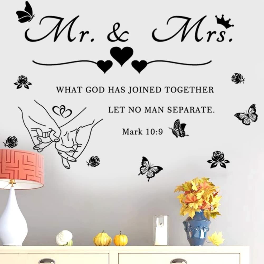 Wall Decals Wall Art Sticker Peel and Stick Sayings Art Lettering Stickers Ha