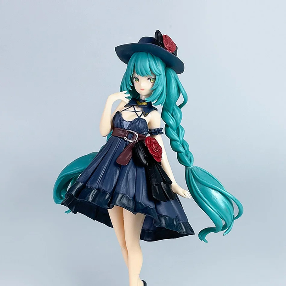 20cm Hot Hatsune Miku Anime Figures 20cm Trio Try iT Action Figure Kawaii Anime