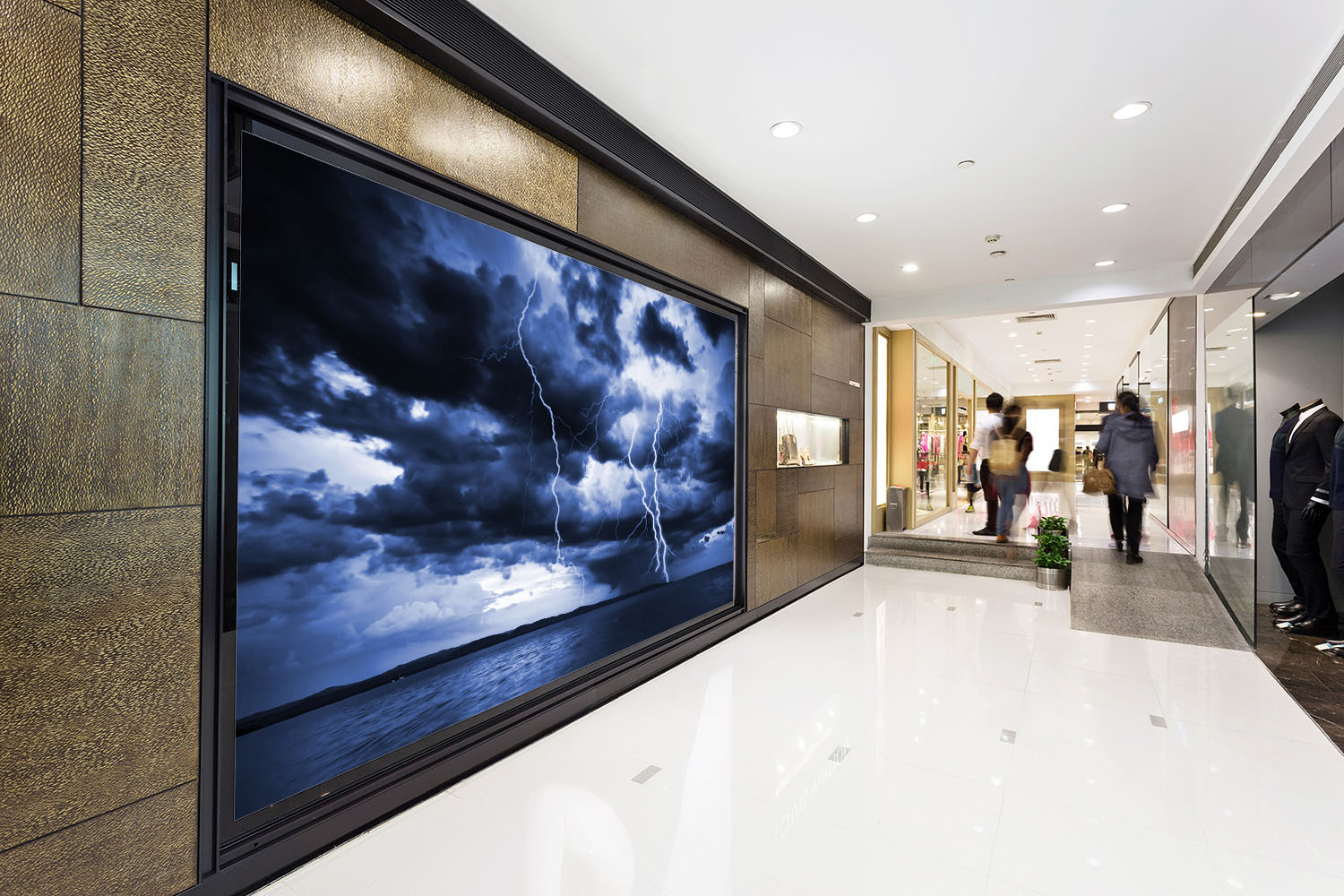 3D Ocean Surface Lightning 865 Wall Paper Wall Print Decal Wall AJ Wall Paper