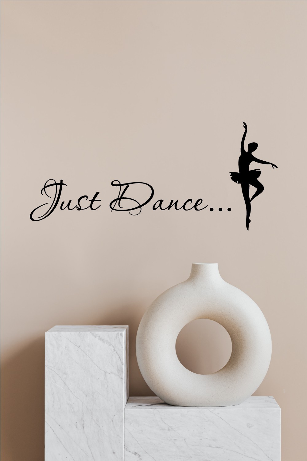 Just Dance Vinyl Wall Art Inspirational Quotes and Saying Home Decor Decal stick